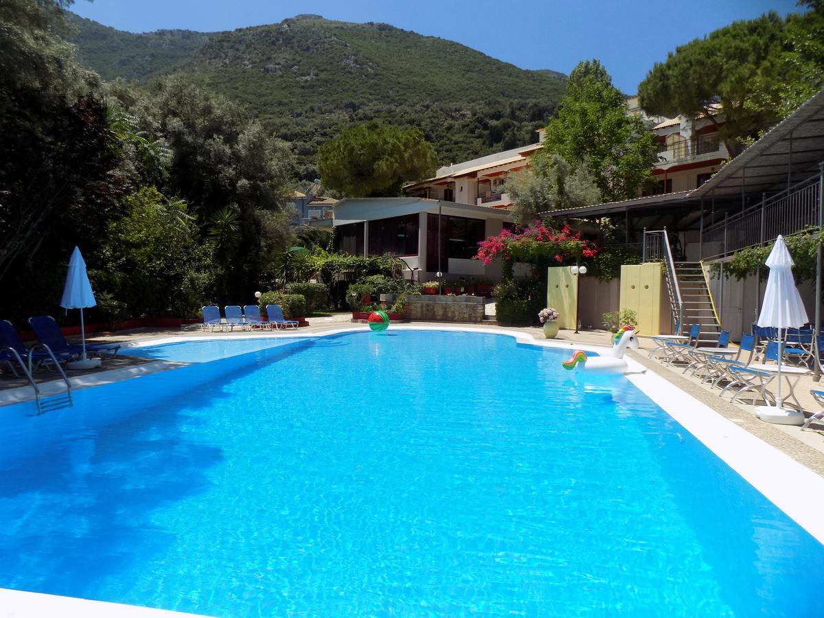 Lefkas Blue Hotel Никиана Экстерьер фото