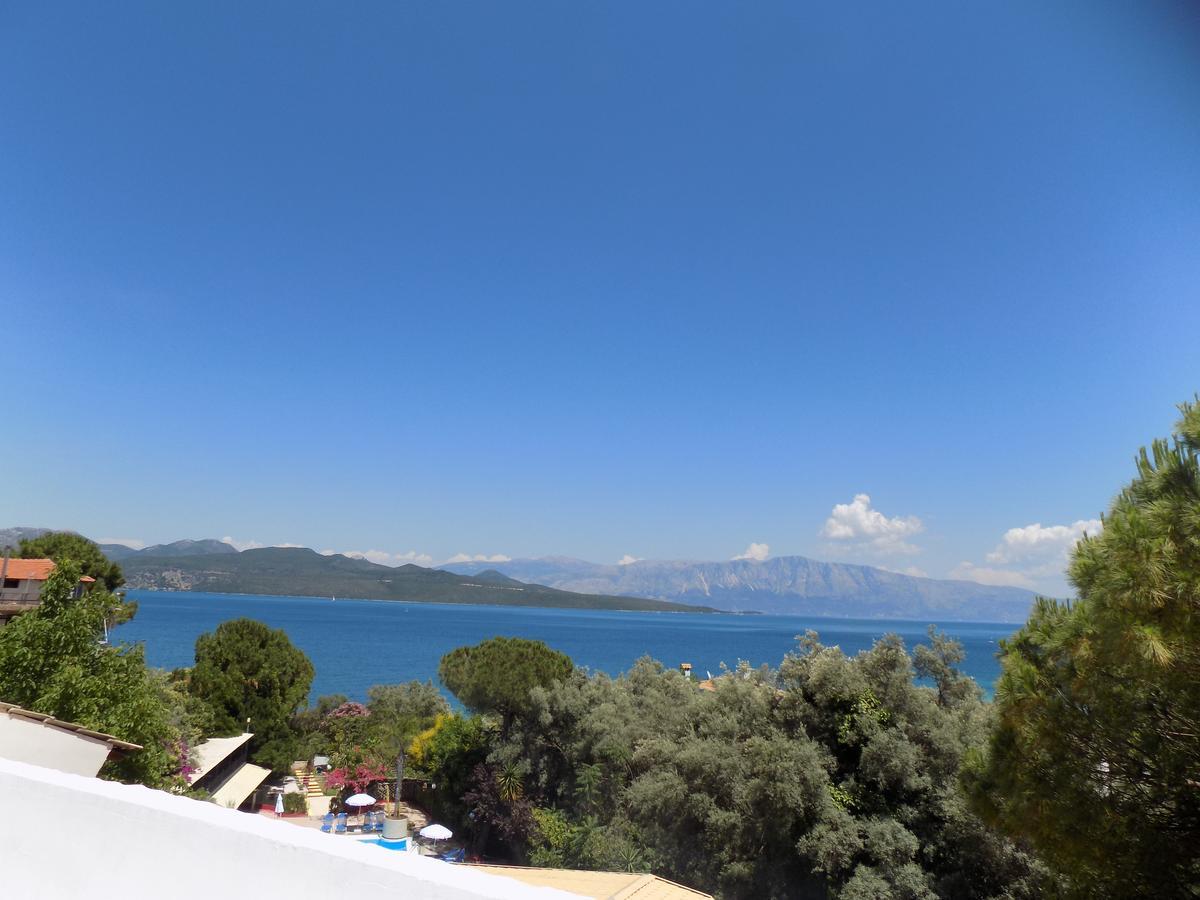 Lefkas Blue Hotel Никиана Экстерьер фото